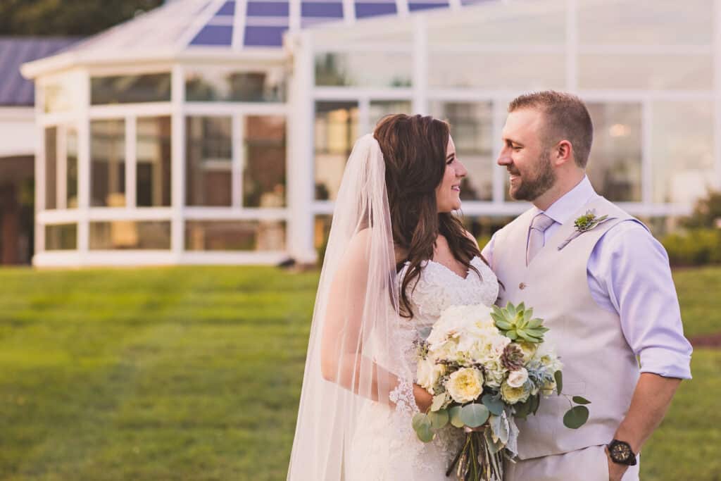 Adam & Brea's Fresh Elegance Wedding at West Manor Estate in Forest, VA | an Entwined Events venue | Megan Vaughan Photography